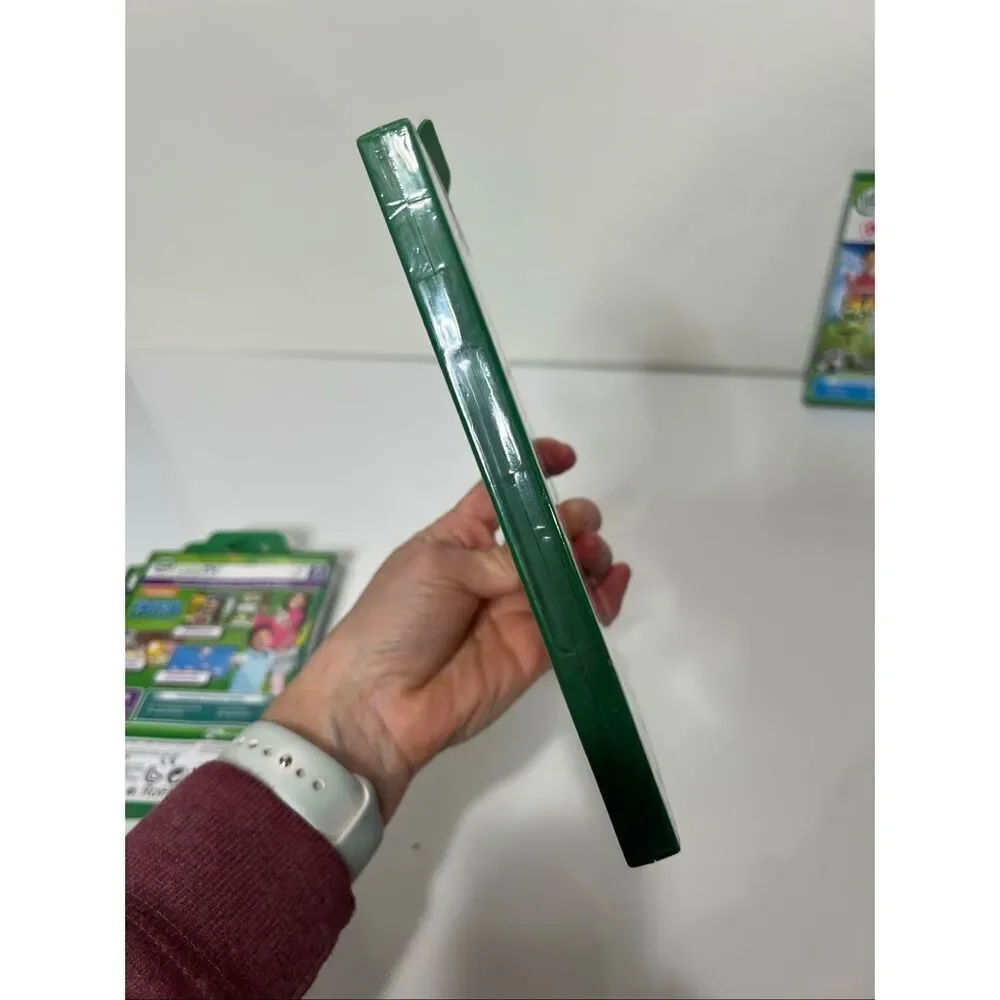 Leap Frog Leap TV Video Games Kids Educational Sports, Disney Pixar Pals, Bubble